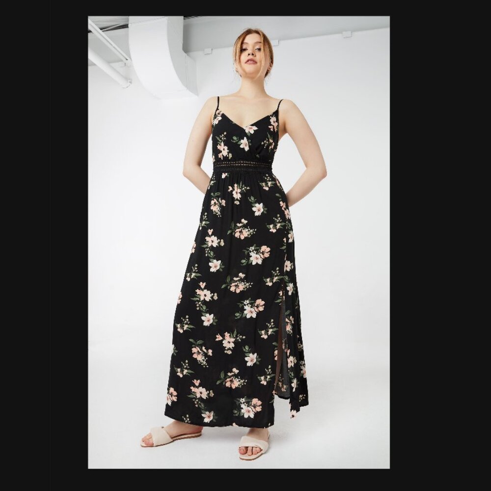 Floral maxi dress